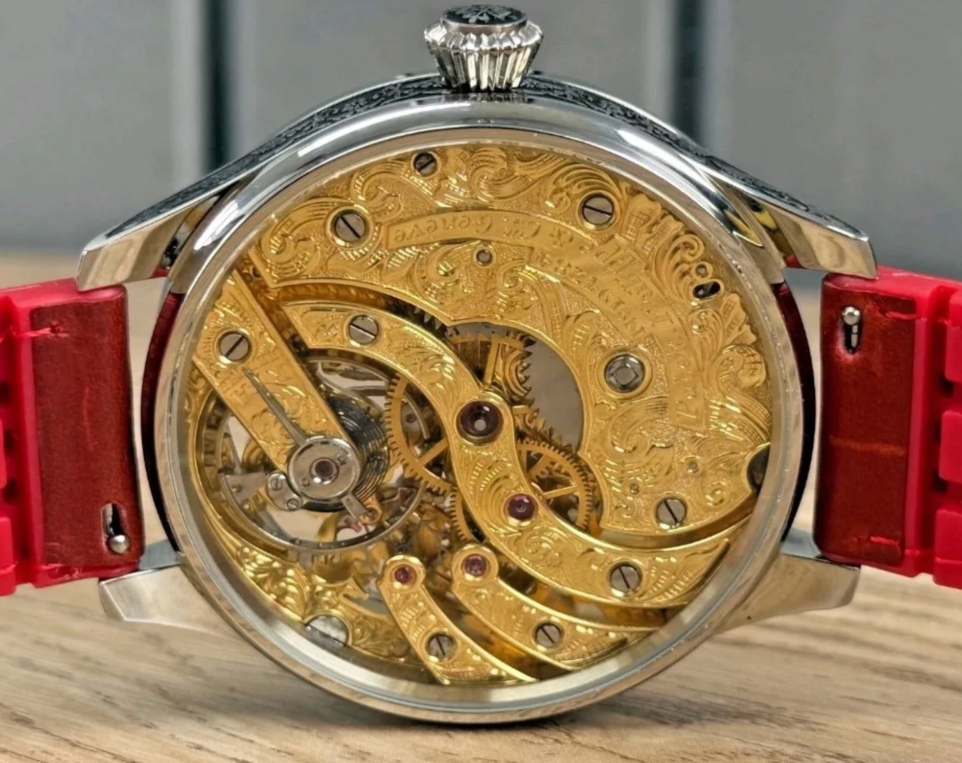 Patek Philippe vintage Movement in a New Case Fully Serviced
