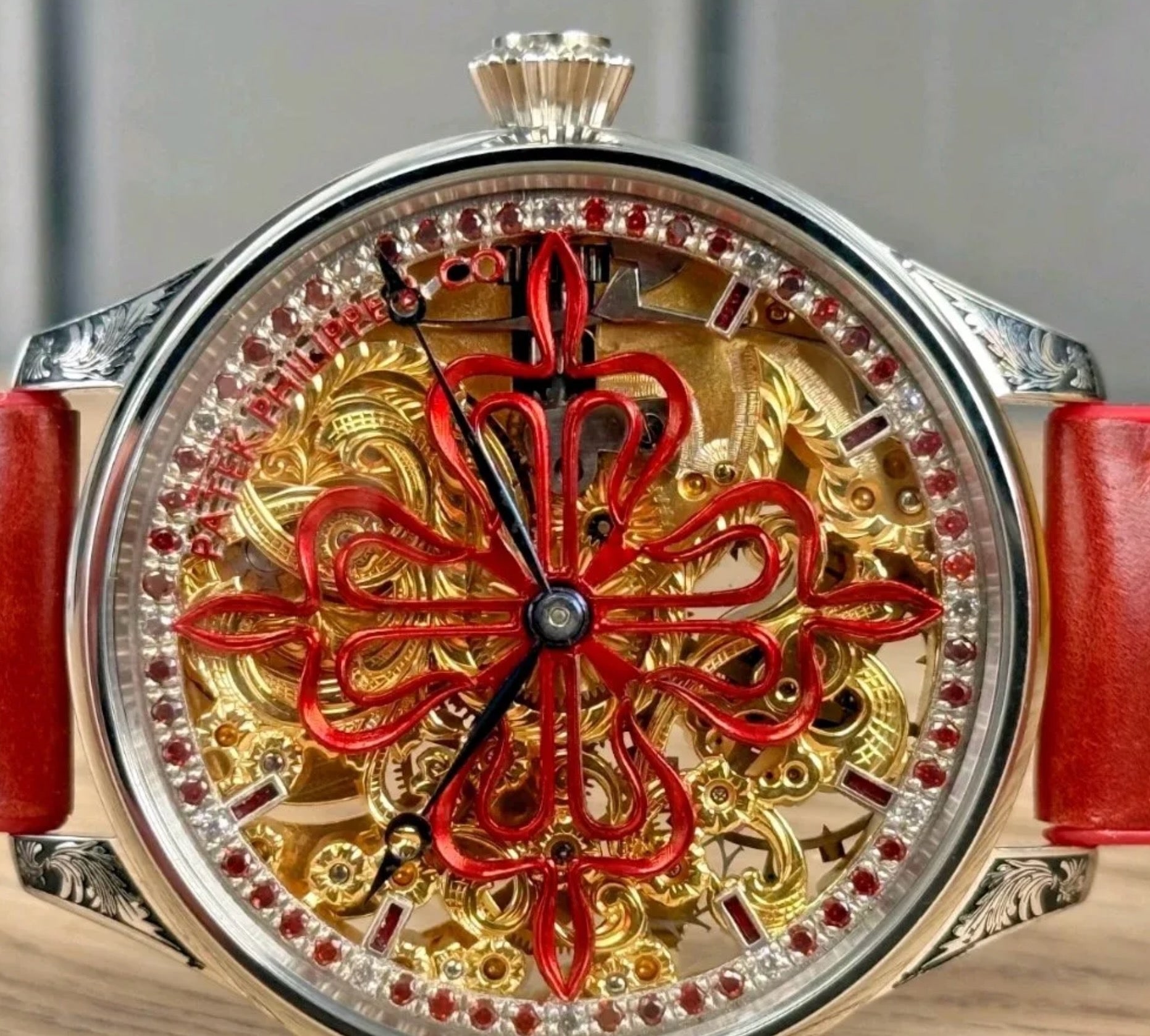 Patek Philippe vintage Movement in a New Case Fully Serviced