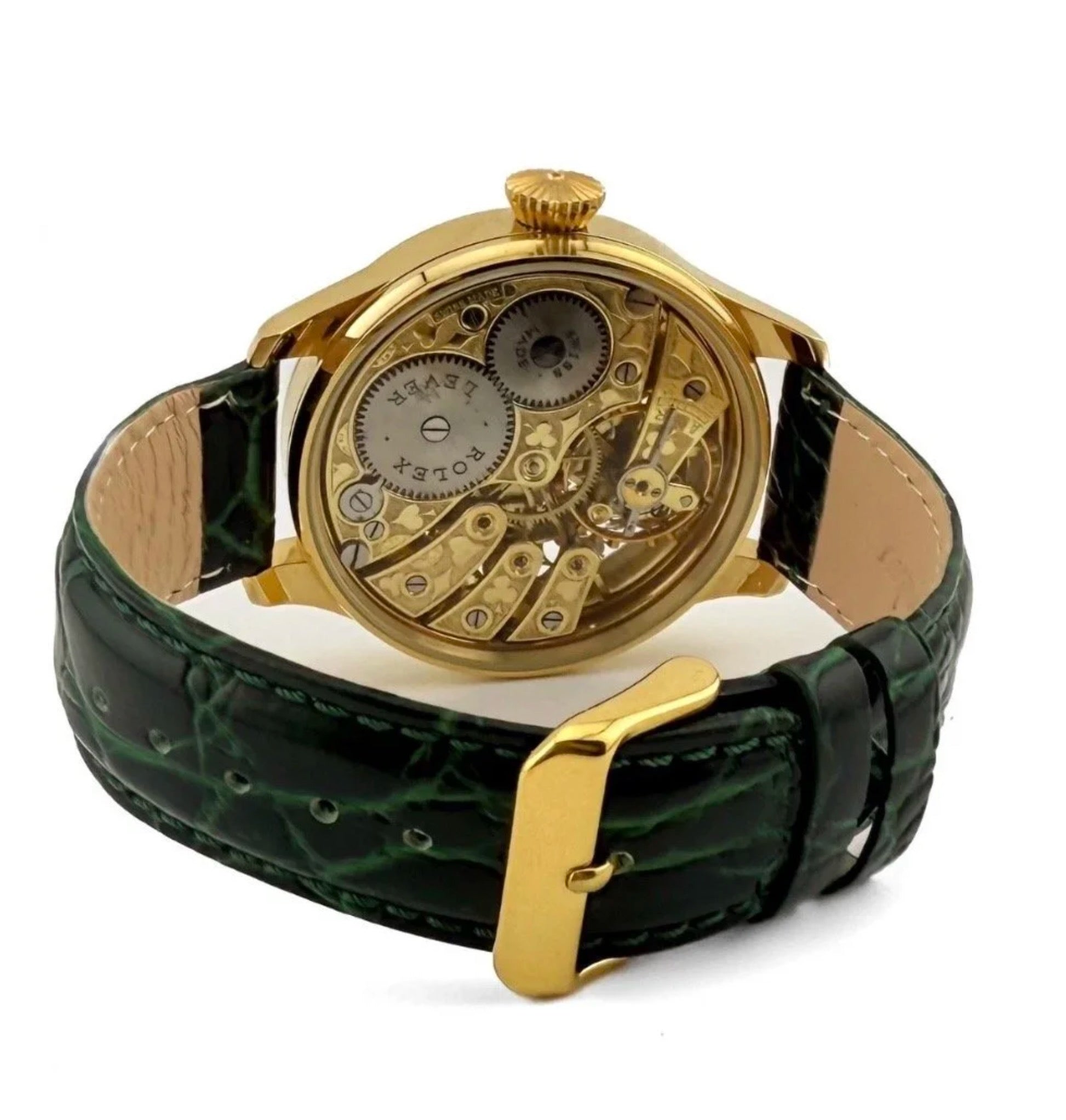 Rolex Mens Casino Dial Vintage Movement Watch
