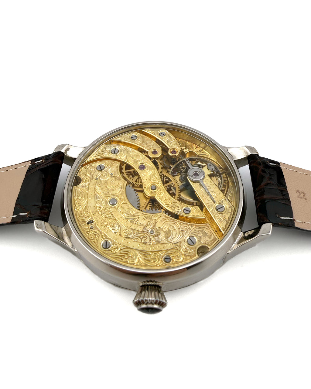 Patek Philippe Vintage 1900s Movement in a New Case, Serviced