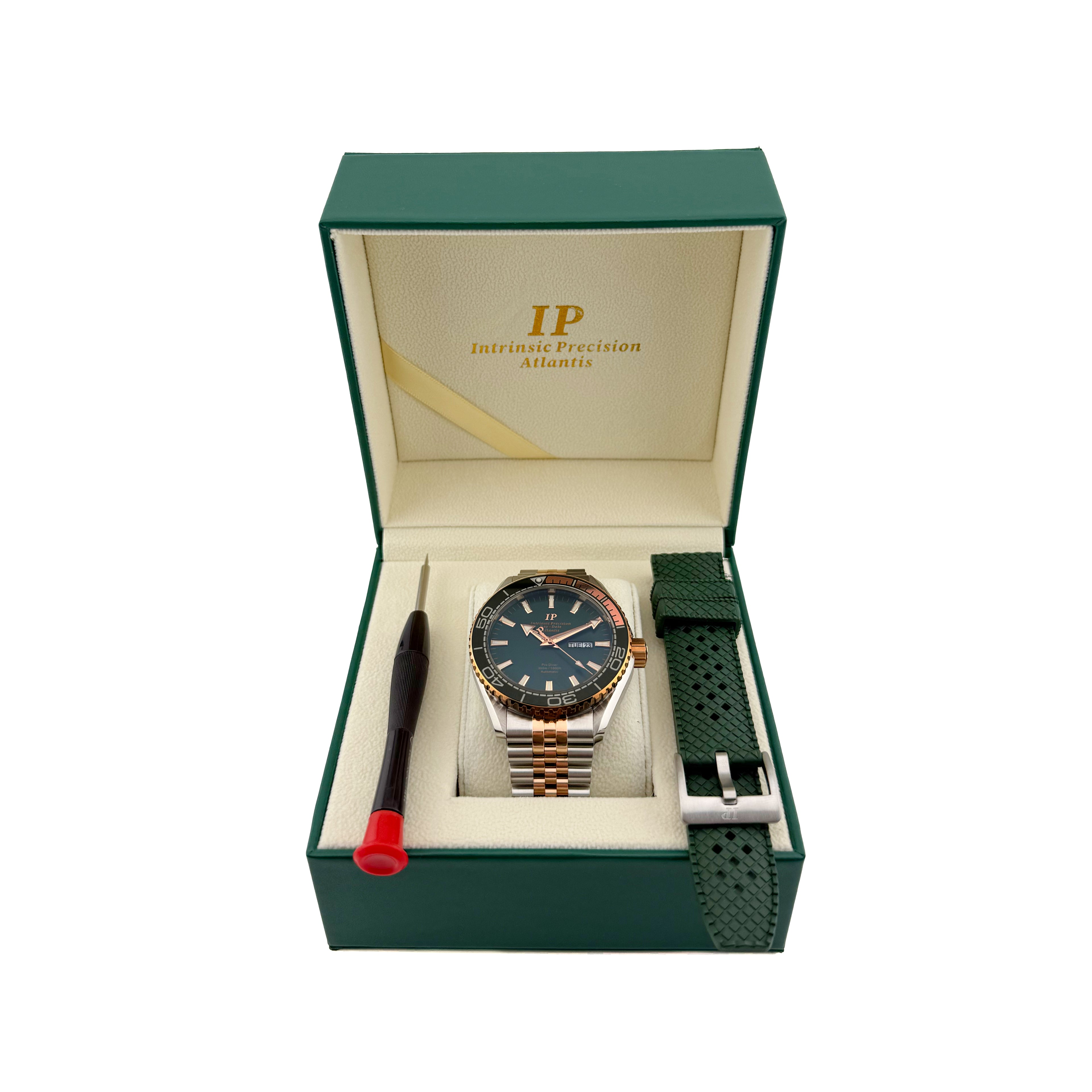 IP Intrinsic Presicion Atlantis Day-Date 300M Divers Watch